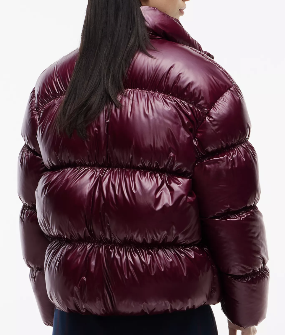 High Shine Puffer Jacket - Image 3