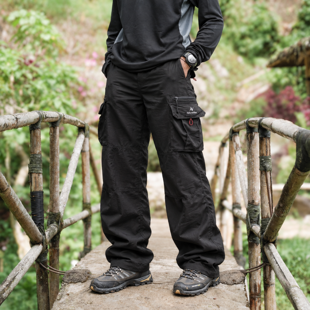 Black ChiActive Trail Cargo Pants